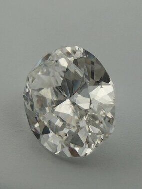 2.01 Carat Oval Brilliant Cut Loose Natural Diamond F Color I1 Clarity GIA Cert
